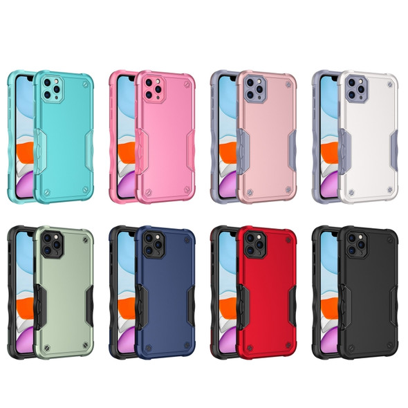 Non-slip Armor Phone Case For iPhone 11 Pro(Rose Gold)
