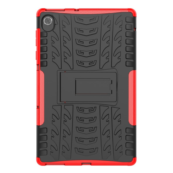 For Lenovo M10 Plus / Tab K10 Tire Texture TPU + PC Tablet Case(Red)