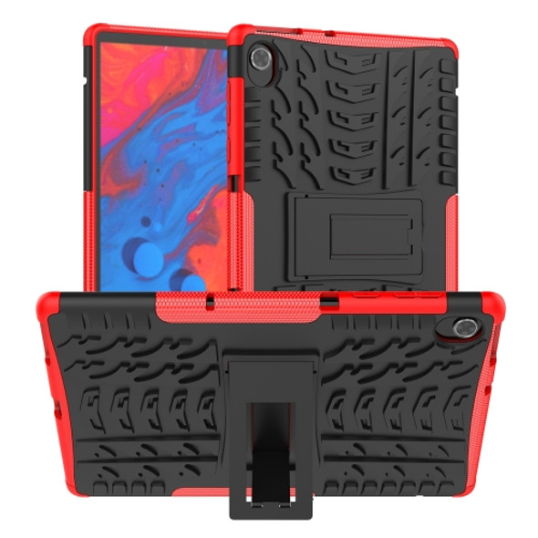 For Lenovo M10 Plus / Tab K10 Tire Texture TPU + PC Tablet Case(Red)