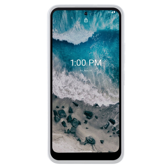 TPU Phone Case For Nokia X100(Transparent White)