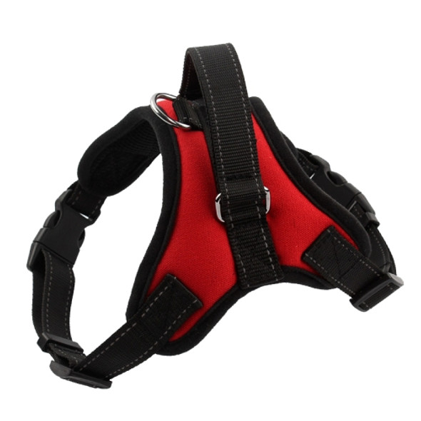 K9 Dog Adjustable Chest Strap, Size: M(Red)