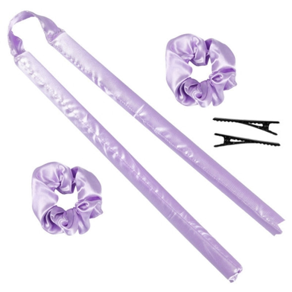 TZ403-1-1 5 In 1 Lazy EVA No Hot Foam Curler(Dream Purple)