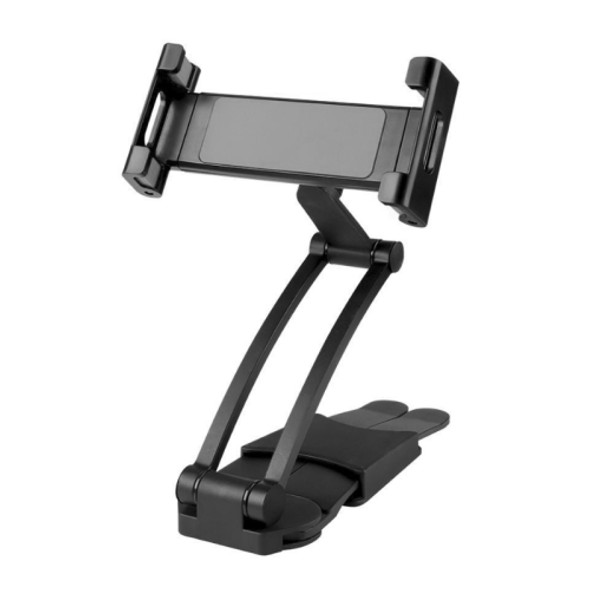 PB-45B Car Rear Aluminum Alloy Telescopic Mobile Phone Holder(Black Color Box)