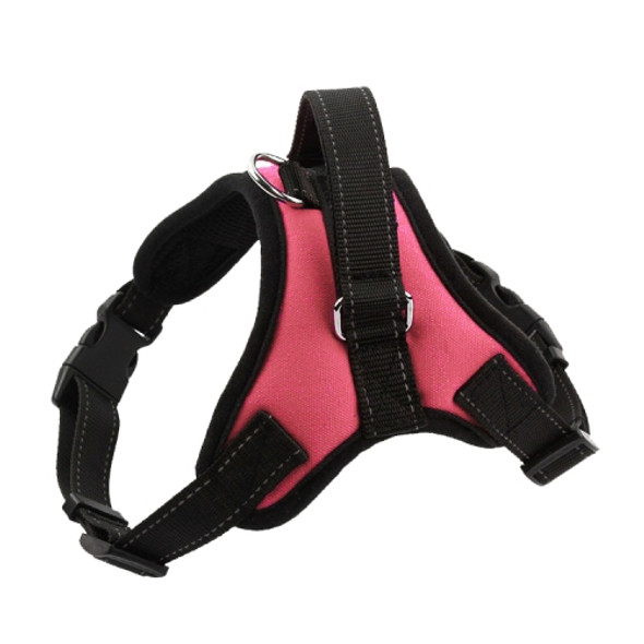 K9 Dog Adjustable Chest Strap, Size: L(Pink)