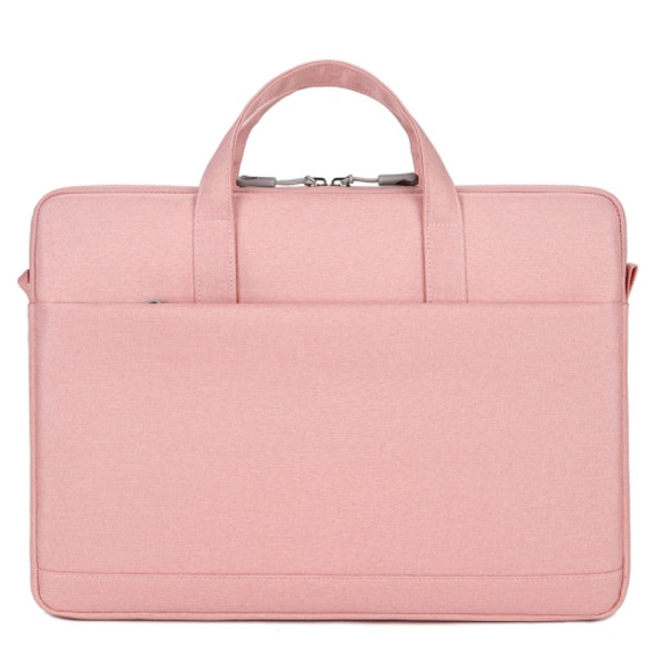 P310 Waterproof Oxford Cloth Laptop Handbag For 14 inch(Pink)