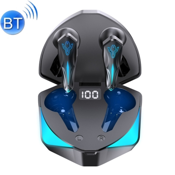 Q35 Wireless Zero-Lag Bluetooth 5.1 Gaming Earphone(Blue)