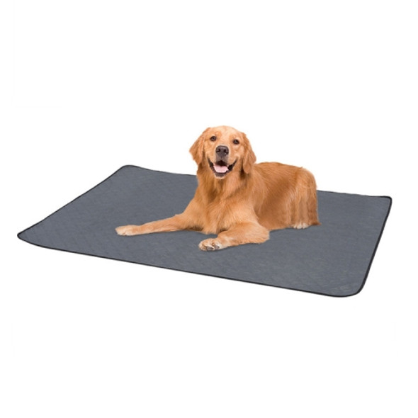 OBL0014 Can Water Wash Dog Urine Pad, Size: M (Deep Gray)