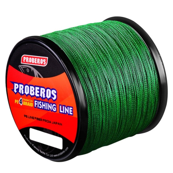 PROBEROS 4 Edited 300M Fish Line, Line number: 0.8 / 10LB(Green)