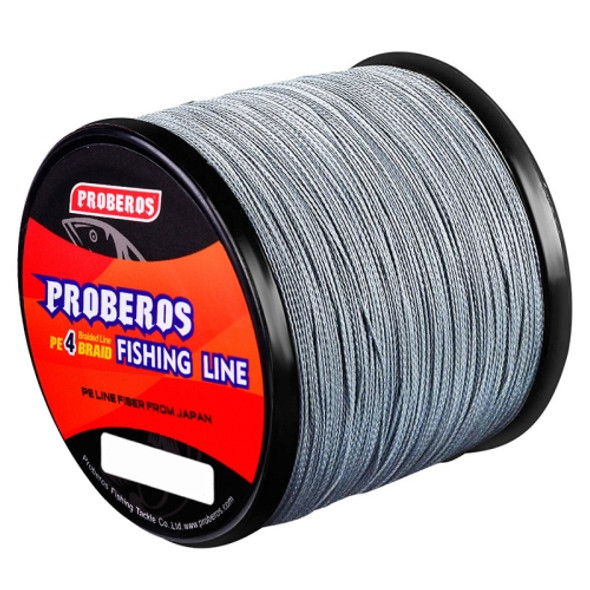 PROBEROS 4 Edited 300M Fish Line, Line number: 0.6 / 8LB(Grey)