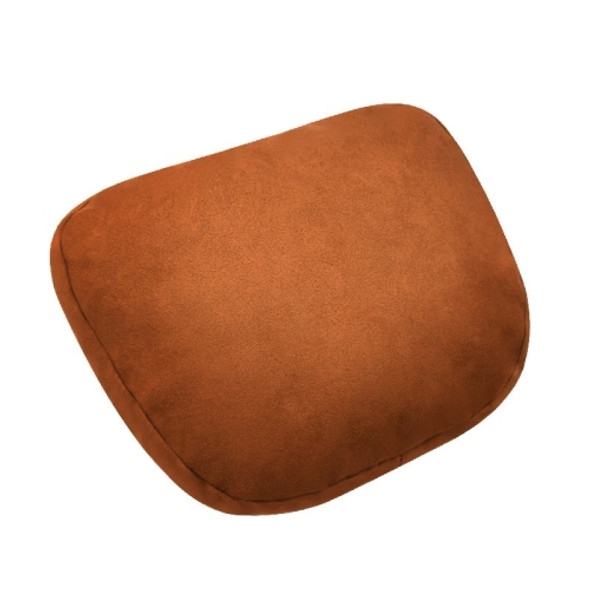 Car Suede Soft Elastic Headrest(Brown)