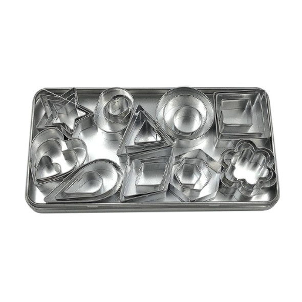 30 PCS / Set Stainless Steel Biscuit Mold