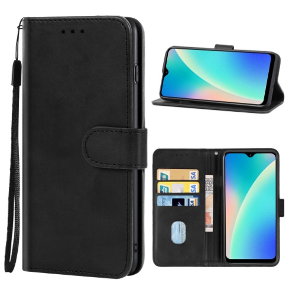 Leather Phone Case For BLU Vivo XL6 BL(Black)