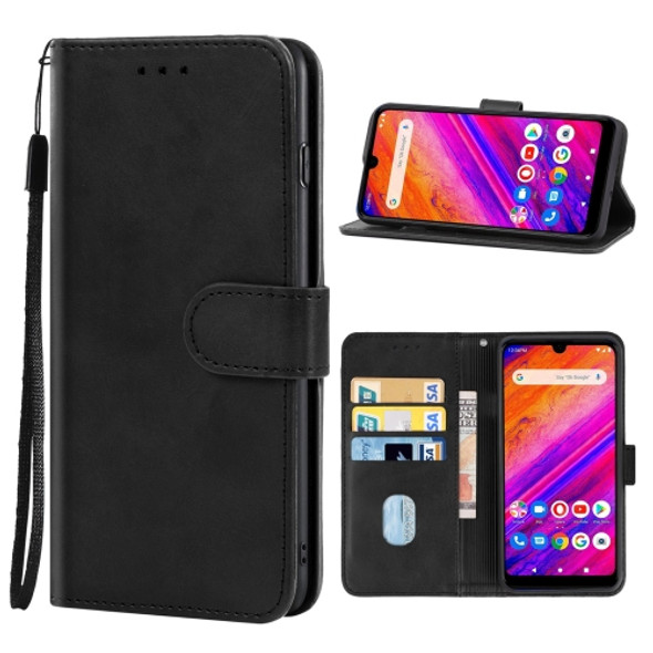 Leather Phone Case For BLU G8(Black)
