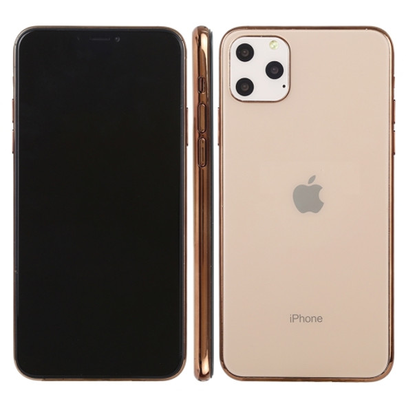 Black Screen Non-Working Fake Dummy Display Model for iPhone 11 Pro Max(Gold)