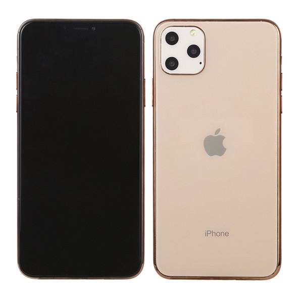 Black Screen Non-Working Fake Dummy Display Model for iPhone 11 Pro Max(Gold)