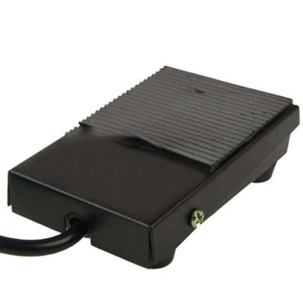 TFS-1 AC 250V 10A Anti-slip Plastic Case Foot Control Pedal Switch, Cable Length: 1m