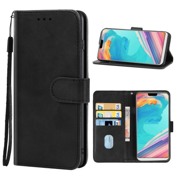 Leather Phone Case For Ulefone T2 Pro(Black)