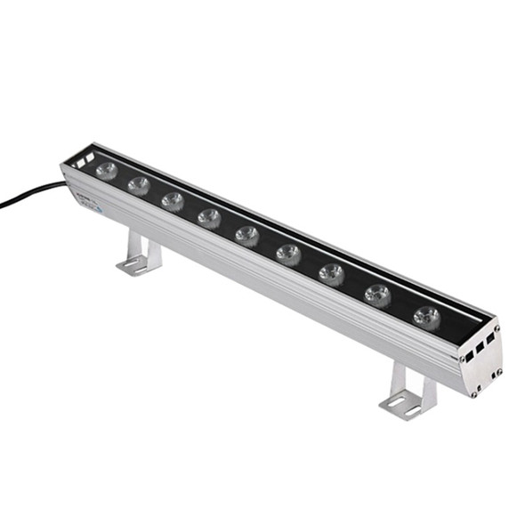 18W LED Embedded Buried Lamp IP65 Waterproof Rectangular Landscape Platform Stair Step Lamp(Warm Light)