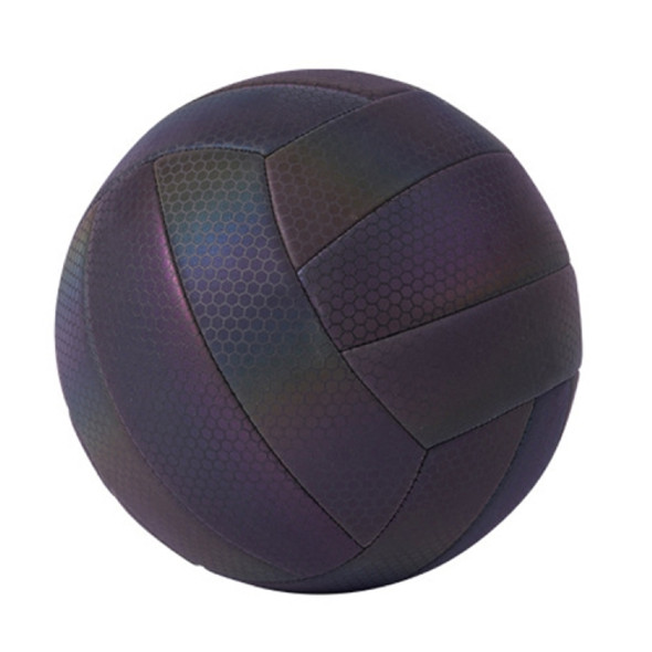 MILACHIC Fluorescent Volleyball No.5 PU Machine Stitched Volleyball(6932 Honeycomb )