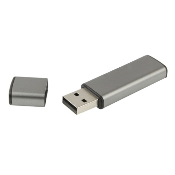 Business Series USB 2.0 Flash Disk, Grey (4GB)