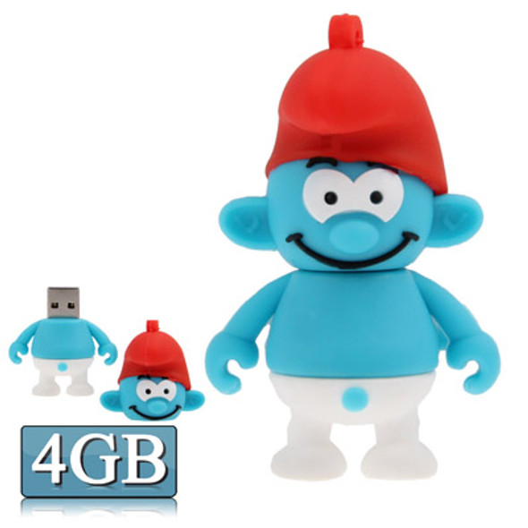 Triazolam Shape Cartoon Silicone USB Flash Disk (4GB)