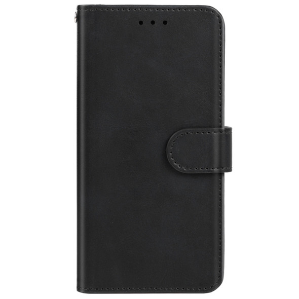 Leather Phone Case For Lenovo Z6(Black)