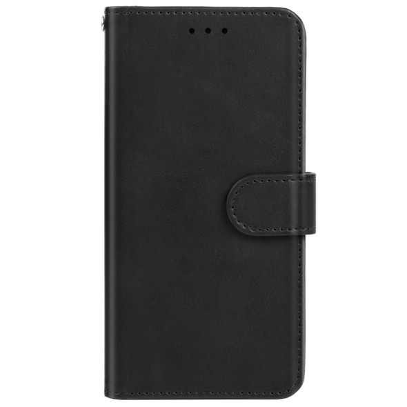 Leather Phone Case For Wiko Wim Lite(Black)