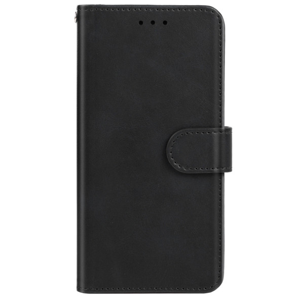 Leather Phone Case For Wiko View3(Black)