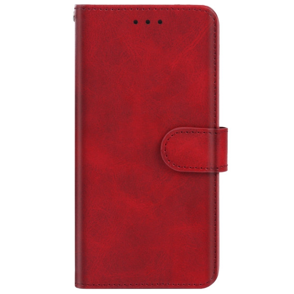 Leather Phone Case For Wiko View3(Red)