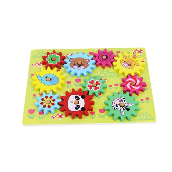 Animal Gear Game Combination Pairing Assembled Toy(Forest Animal )