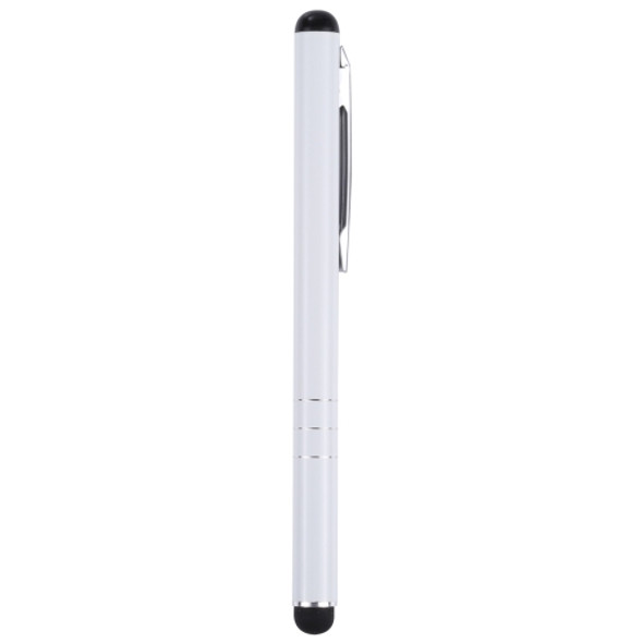 Universal Three Rings Mobile Phone Writing Pen (White)