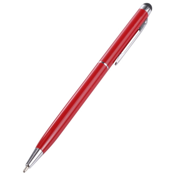 2 in 1 Universal Mobile Phone Writing Pen with Common Writing Pen Function (Red)