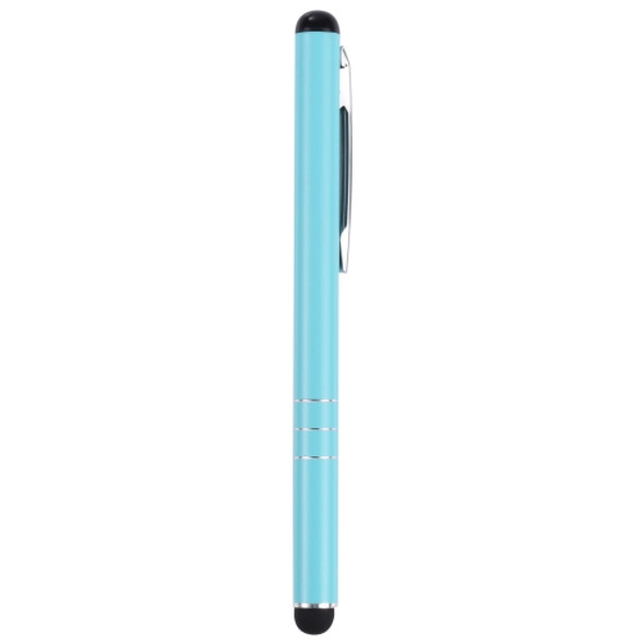 Universal Three Rings Mobile Phone Writing Pen (Sky Blue)