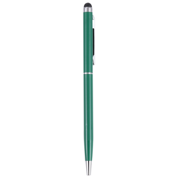 2 in 1 Universal Mobile Phone Writing Pen with Common Writing Pen Function (Green)