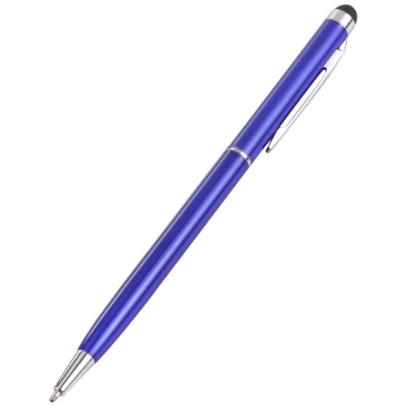 2 in 1 Universal Mobile Phone Writing Pen with Common Writing Pen Function (Blue)