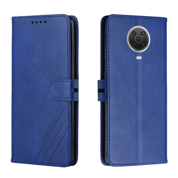 For Nokia G10 / G20 / G30 Cow Texture Leather Phone Case(Blue)