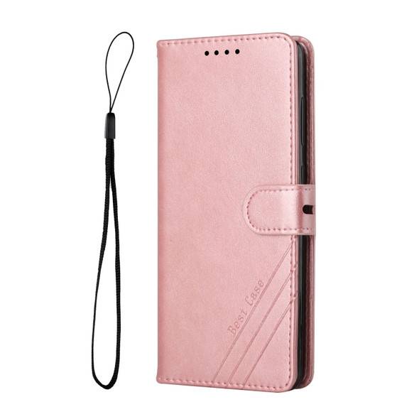 For Google Pixel 6 Pro Cow Texture Leather Phone Case(Rose Gold)