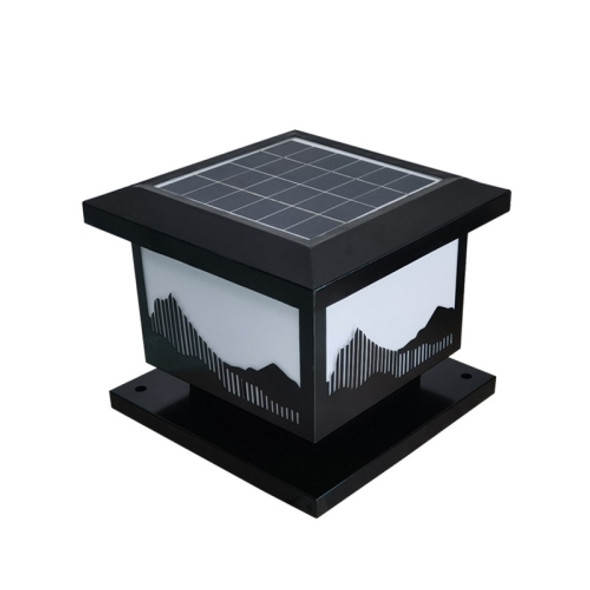 Outdoor Doorpost Waterproof Solar Landscape Light(Mountain Stream)