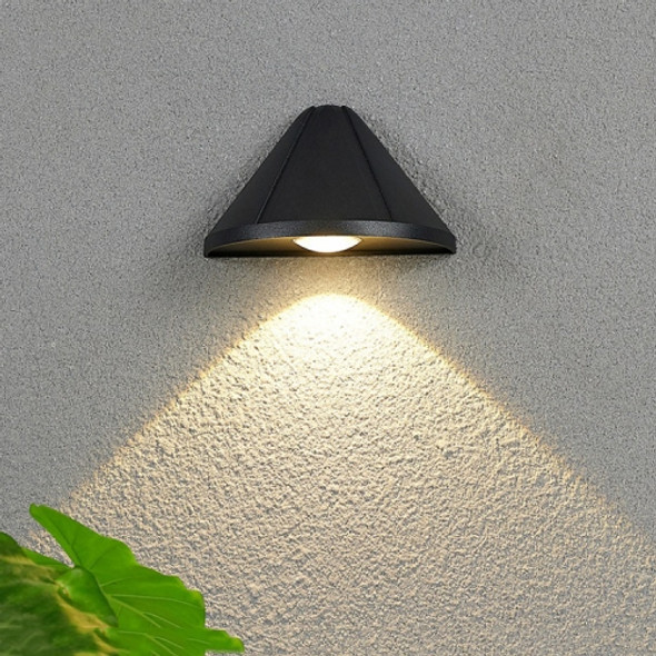 5W LED Outdoor Aisle House Number Wall Lamp, Light color: Warm White(Black)