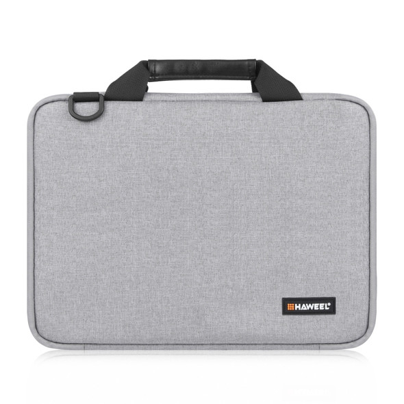 HAWEEL 15.0 inch Briefcase Crossbody Laptop Bag For Macbook, Lenovo Thinkpad, ASUS, HP(Grey)