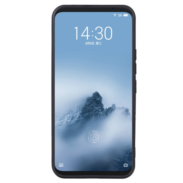 TPU Phone Case For Meizu 16 Plus(Pudding Black)