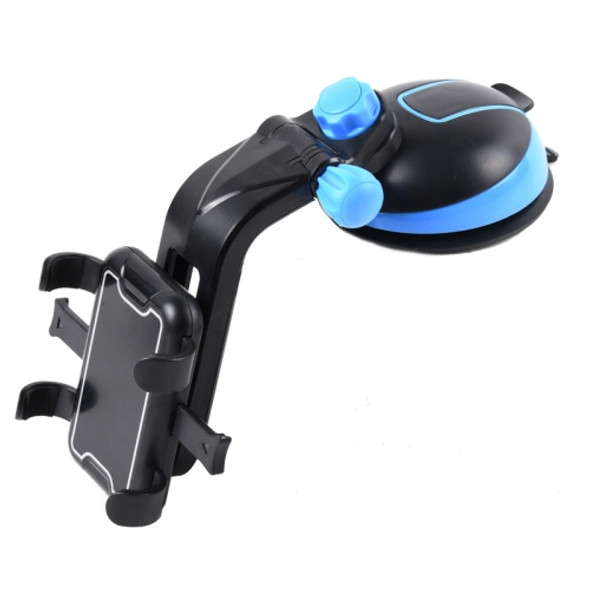 093 Car Navigation Dashboard Windshield Car Phone Holder(Blue)