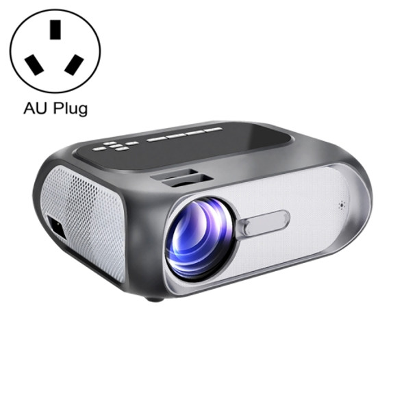 T7i 720P 200 ANSI Home Theater LED HD Digital Projector, Basic Version, AU Plug(Silver Grey)