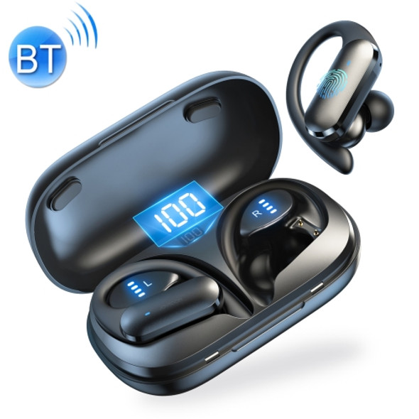 JOYROOM JR-TD1 Digital Display Wireless Bluetooth Earphone(Black)