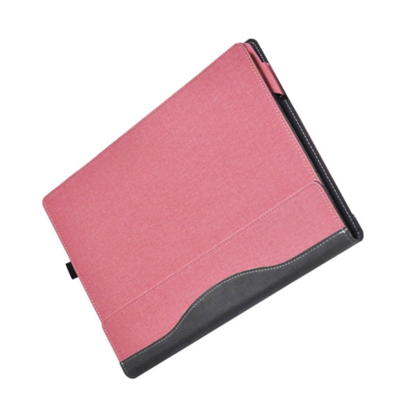 Laptop Leather Anti-Fall Protective Case For Lenovo YOGA 14s 2021(Pink)