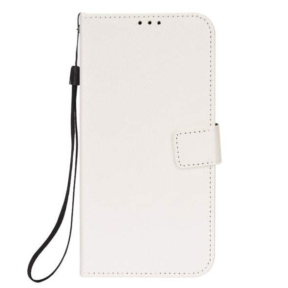 For Ulefone Armor X9 Diamond Texture Leather Phone Case(White)