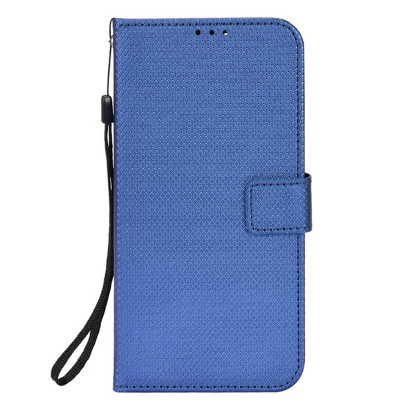 For Ulefone Armor X9 Diamond Texture Leather Phone Case(Blue)
