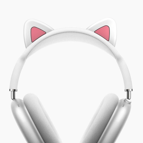 Cat-Ear Silicone Beam Cover For AirPods Max(White)