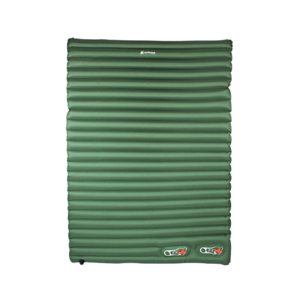 CHANODUG 4028 Outdoor Camping Double TPU Inflatable Mattress(Green)