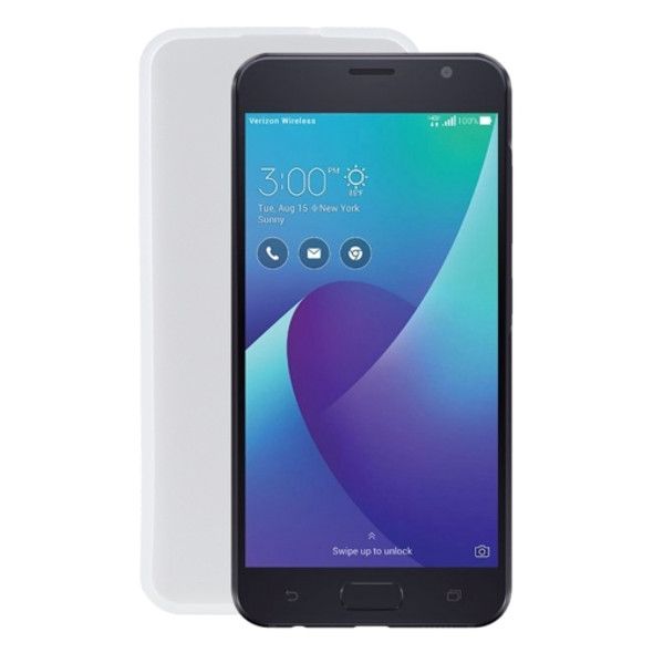 TPU Phone Case For Asus Zenfone V V520KL(Transparent White)